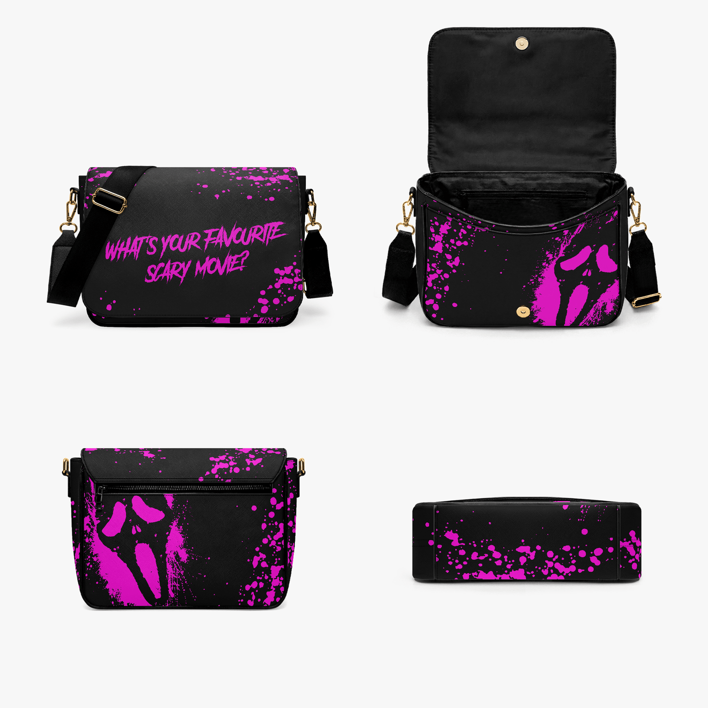 Scream - PU Cross Body Hand Bag - Scream Inspired - Sumthin Wicked Exclusive - Goblin Wood