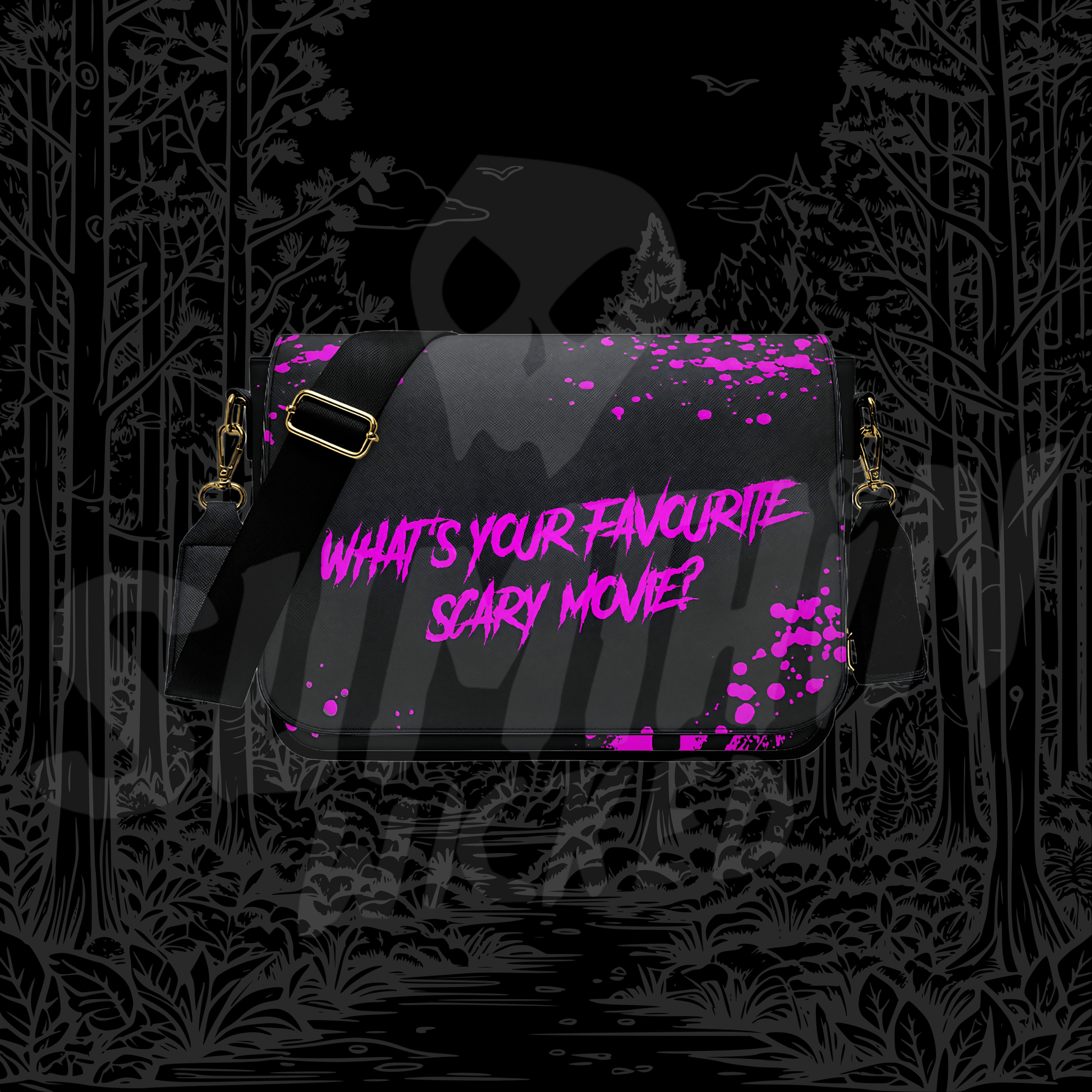 Scream - PU Cross Body Hand Bag - Scream Inspired - Sumthin Wicked Exclusive - Goblin Wood