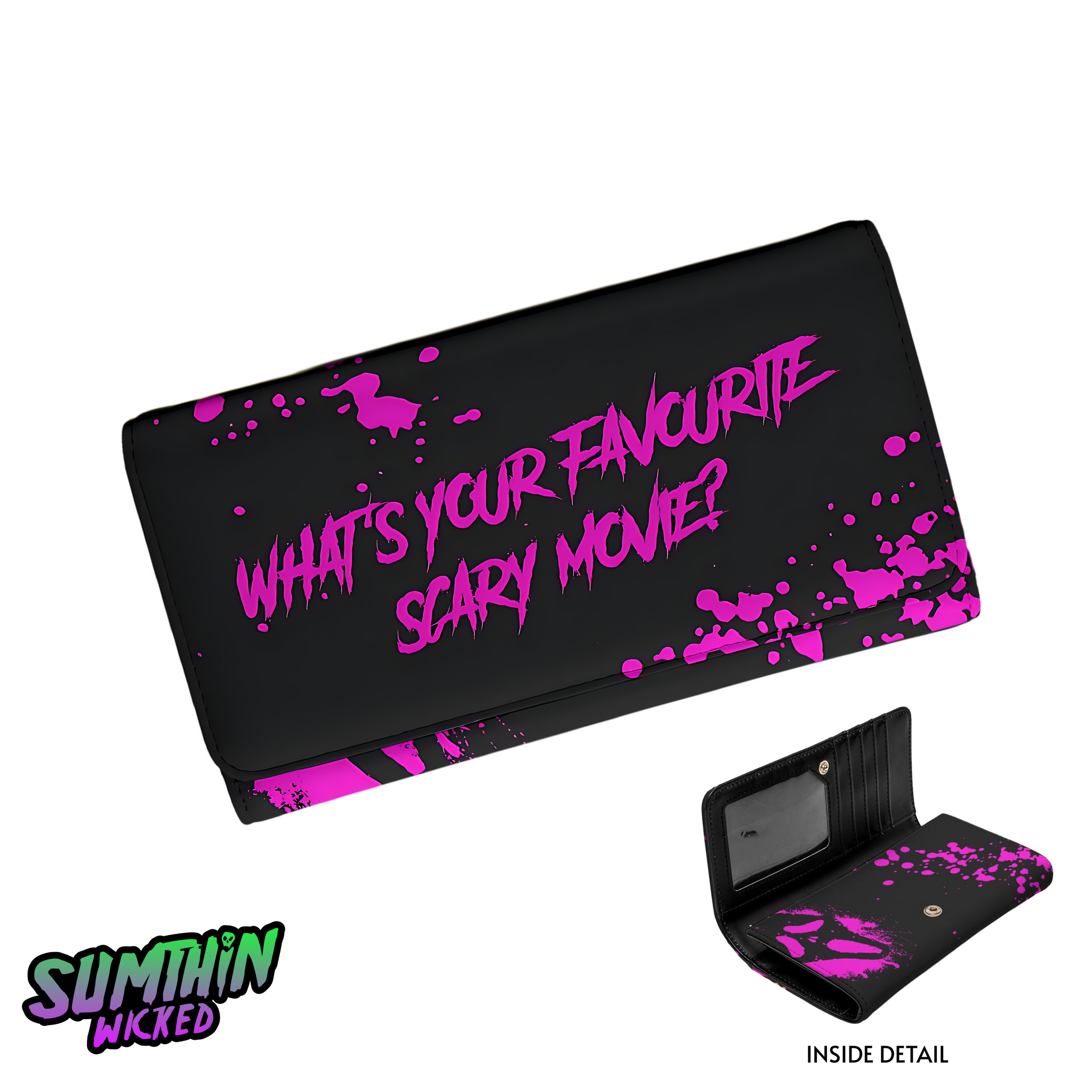 Movie - AOP PU Purse - Scream Inspired - Sumthin Wicked Exclusive