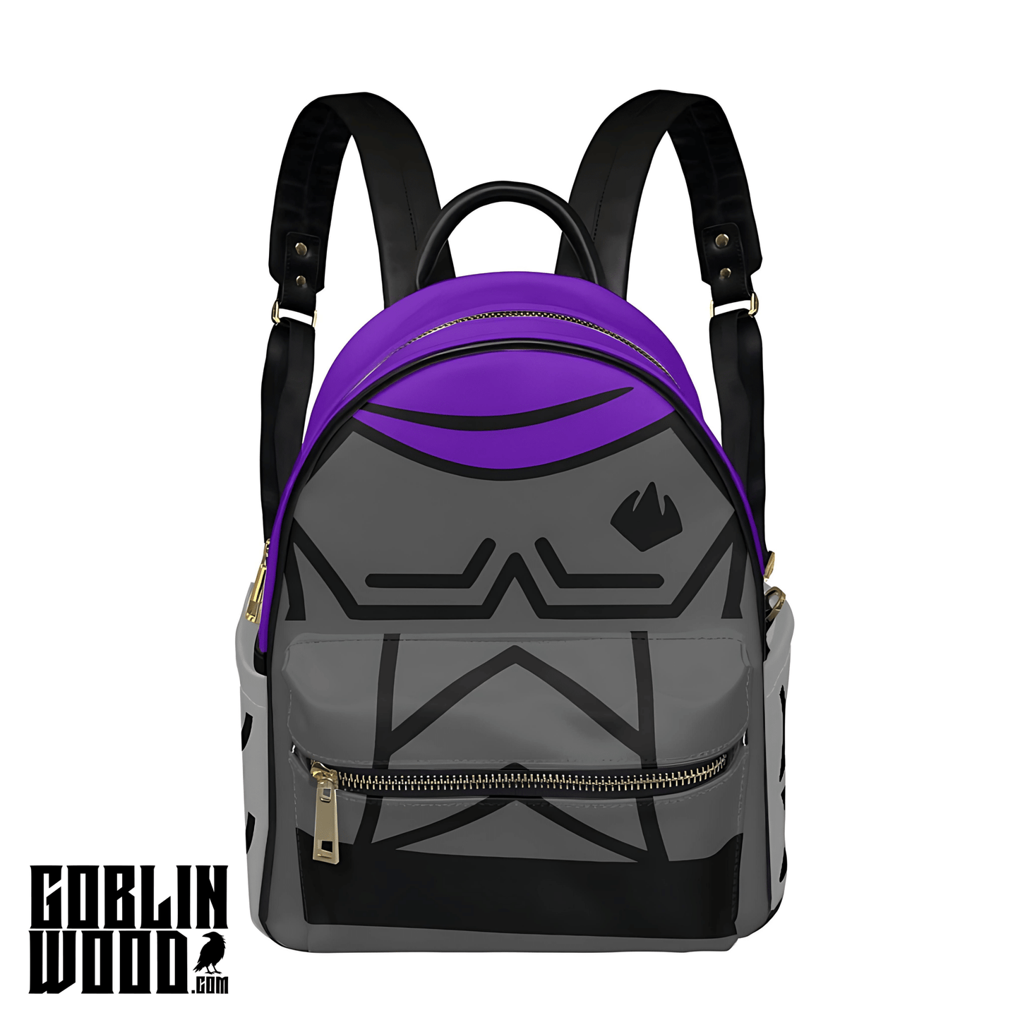 Shredder - Mini Backpack - TMNT Inspired - Goblin Wood Exclusive - Goblin Wood