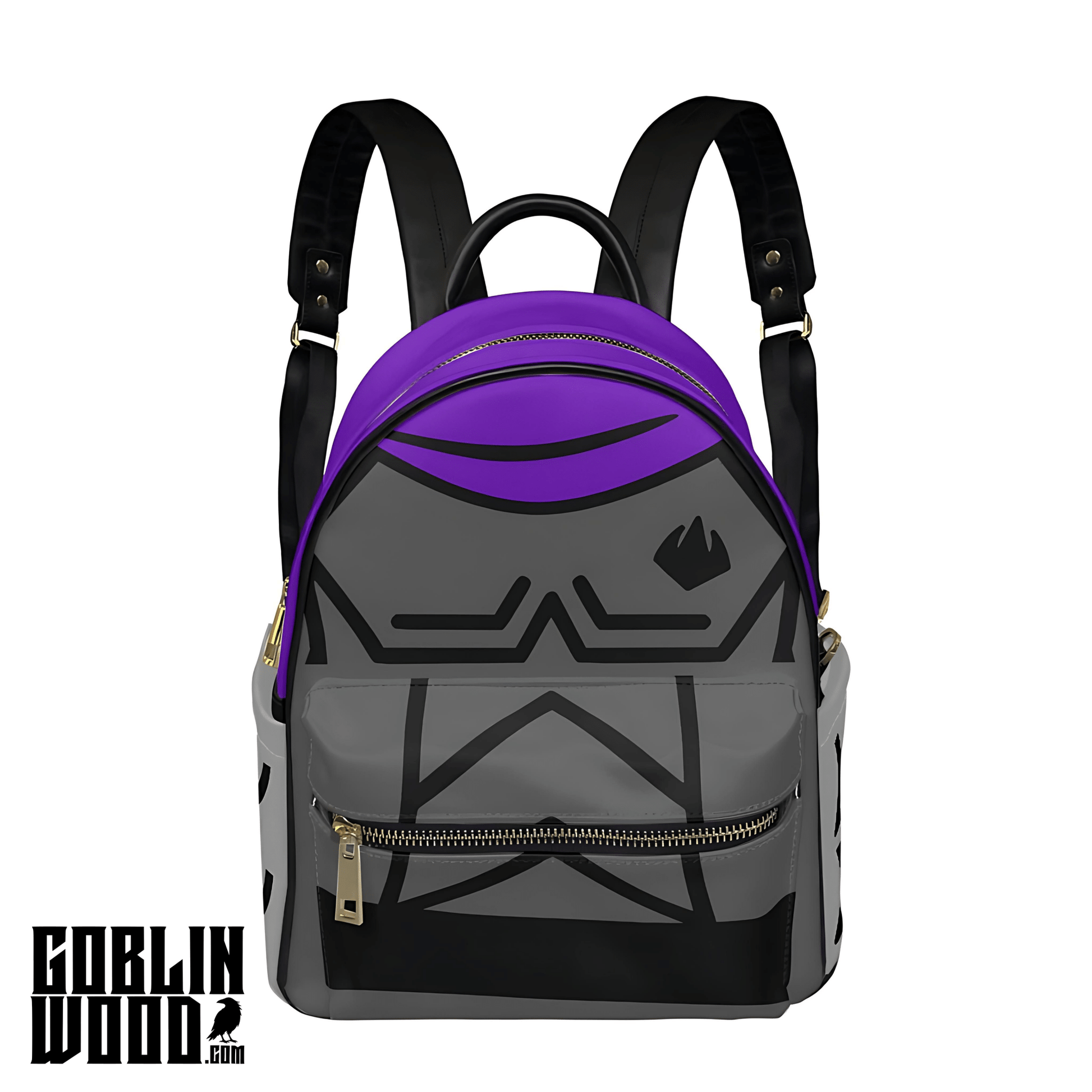 Shredder - Mini Backpack - TMNT Inspired - Goblin Wood Exclusive - Goblin Wood