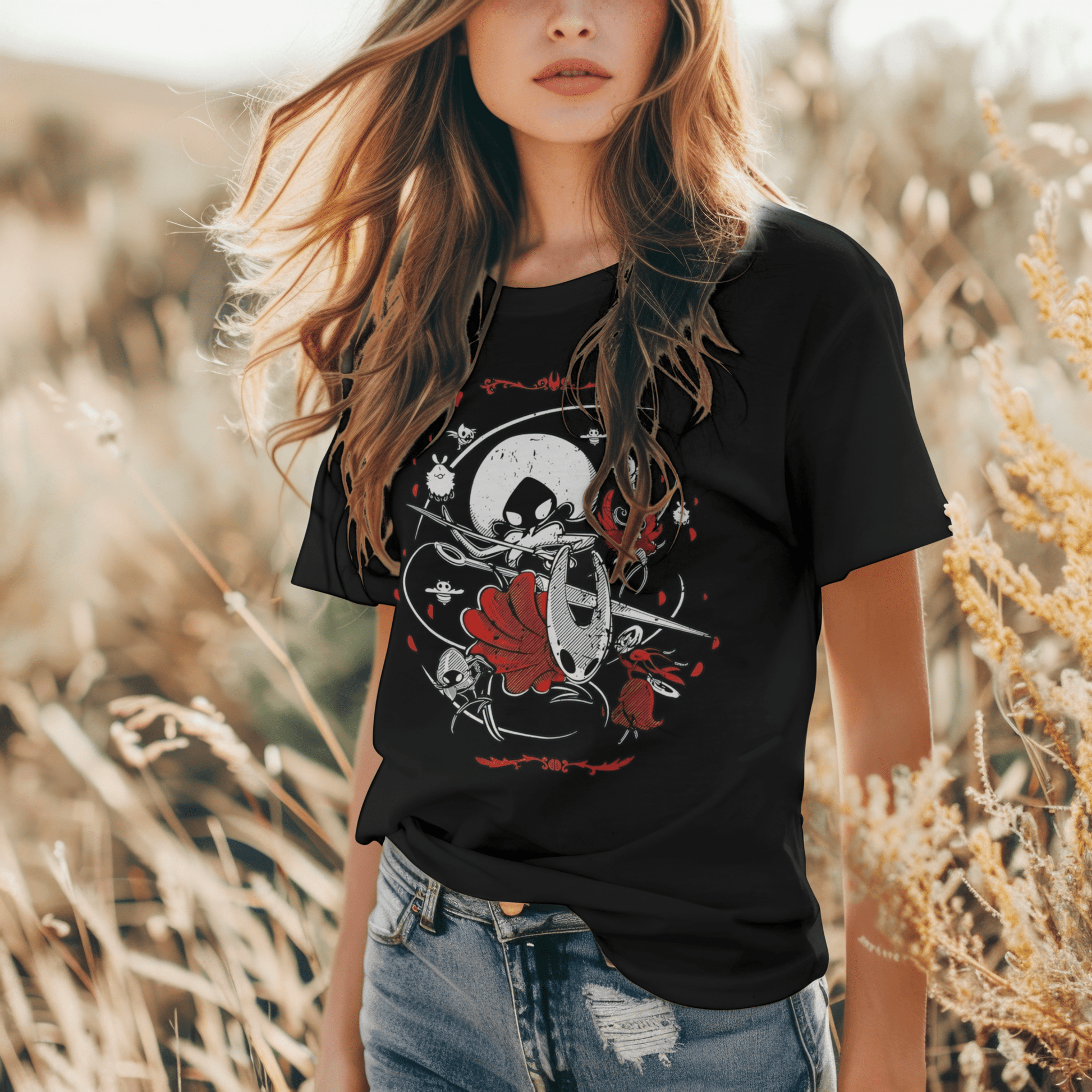 Silk - Black Premium T-Shirt - Silksong Inspired - Goblin Wood Exclusive - Goblin Wood