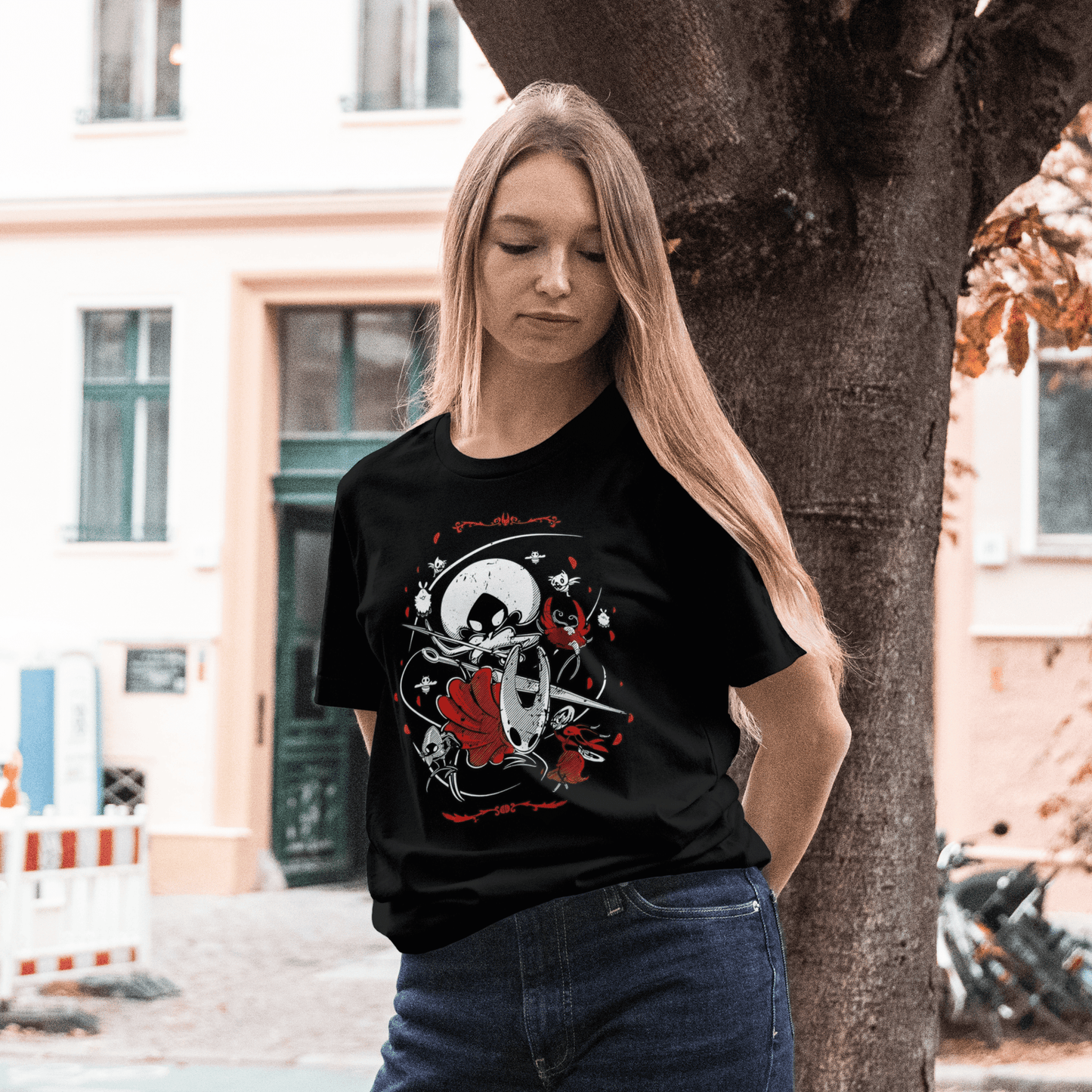 Silk - Black Premium T-Shirt - Silksong Inspired - Goblin Wood Exclusive - Goblin Wood