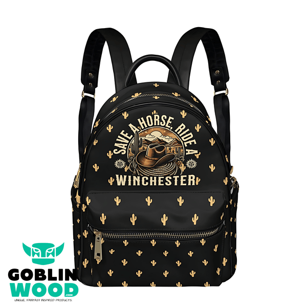 Simple Cowboy - Mini Backpack - Supernatural Inspired - Goblin Wood Exclusive - Goblin Wood