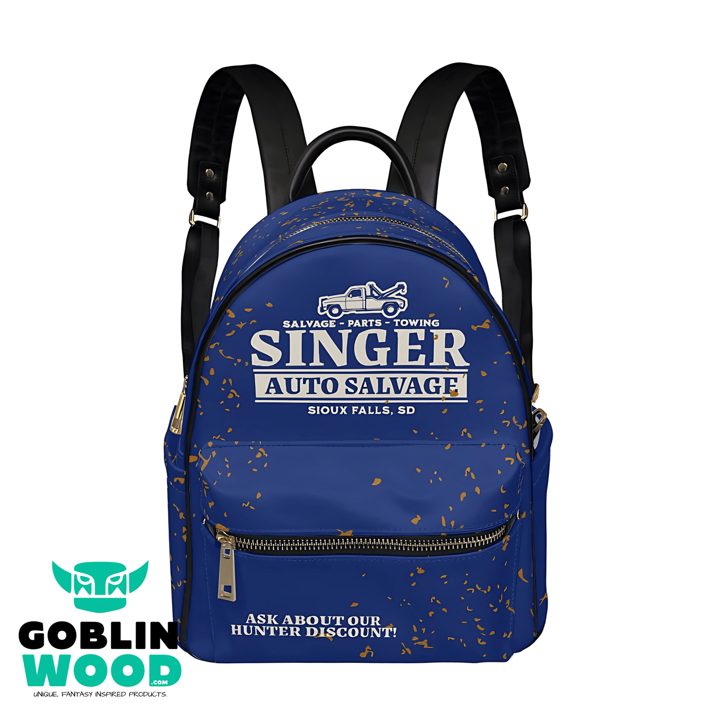 Singer Salvage 2 - Mini Backpack - Supernatural Inspired - Goblin Wood Exclusive - Goblin Wood