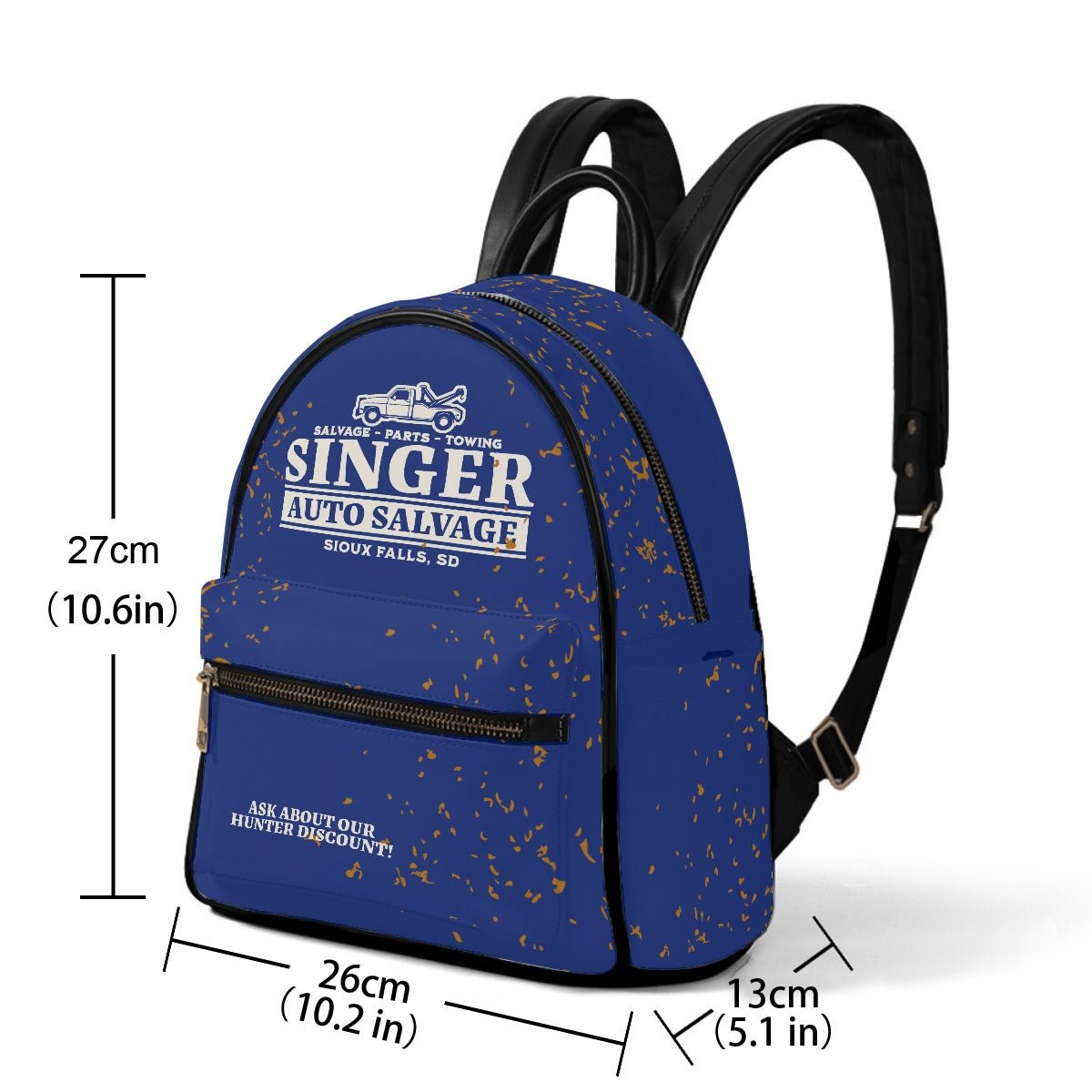 Singer Salvage 2 - Mini Backpack - Supernatural Inspired - Goblin Wood Exclusive - Goblin Wood