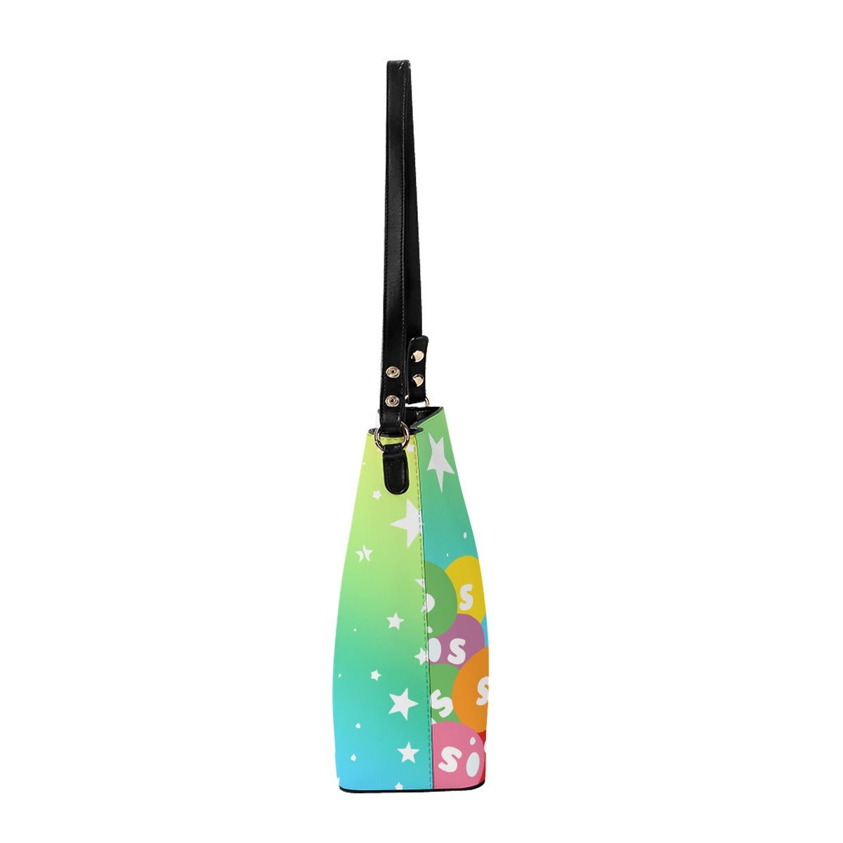 Skiddle - Rainbow Cross Body Bucket Bag -  - Goblin Wood Exclusive - Goblin Wood