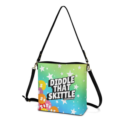 Skiddle - Rainbow Cross Body Bucket Bag -  - Goblin Wood Exclusive - Goblin Wood