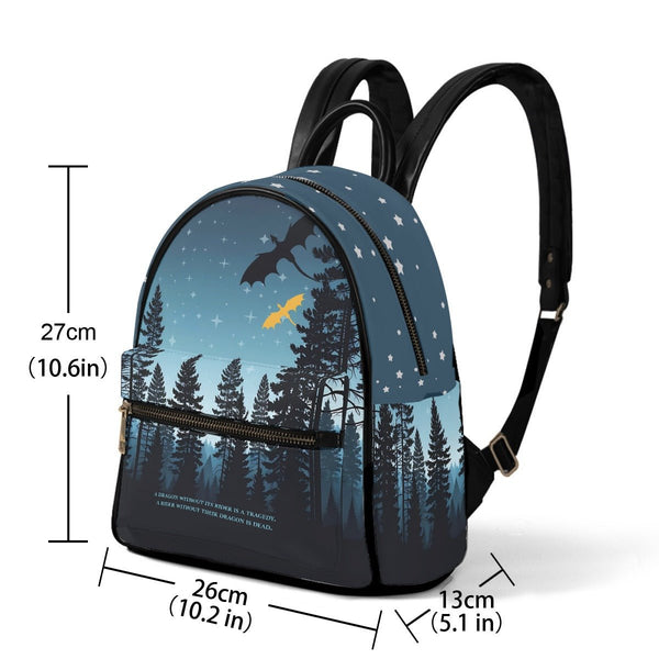 Skyline - Mini Backpack - Fourth Wing Inspired - Goblin Wood Exclusive - Goblin Wood