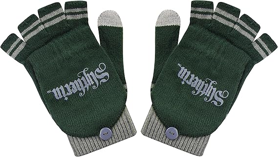 Slytherin Mitten/Fingerless Gloves - Goblin Wood