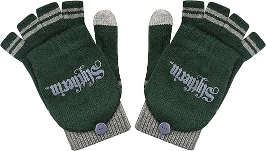 Slytherin Mitten/Fingerless Gloves - Goblin Wood