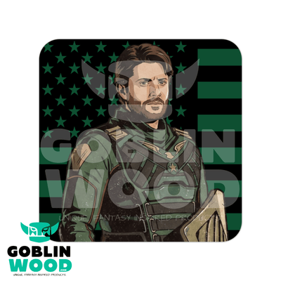Soldier Boy - Drinks Coaster - The Boys Inspired - Goblin Wood Exclusive - Goblin Wood