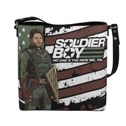Soldier Boy (Flag) - Cross Body Bucket Bag - The Boys Inspired - Goblin Wood Exclusive - Goblin Wood