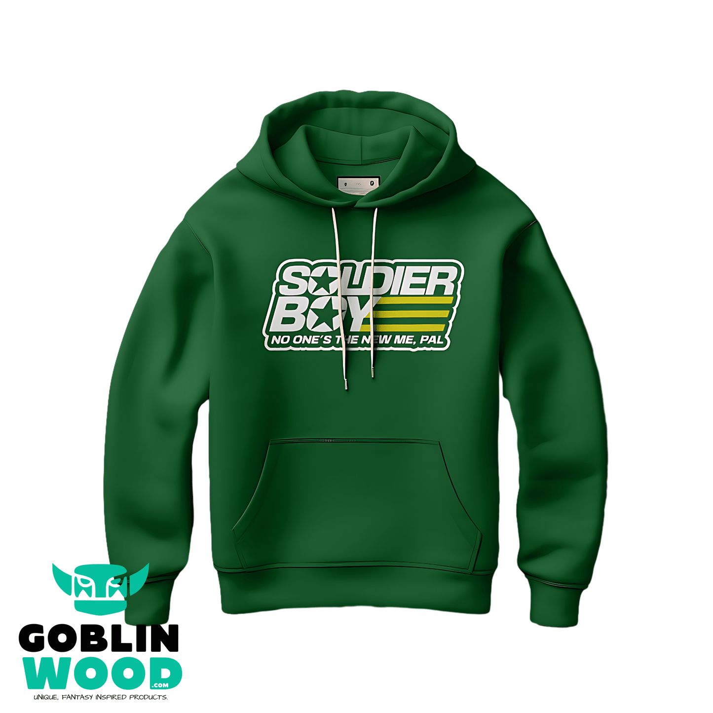 Soldier Boy - Forest Green Premium Hoody - The Boys Inspired - Goblin Wood Exclusive - Goblin Wood