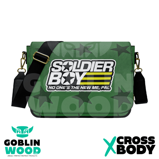 Soldier Boy - PU Cross Body Hand Bag - The Boys Inspired - Goblin Wood Exclusive - Goblin Wood
