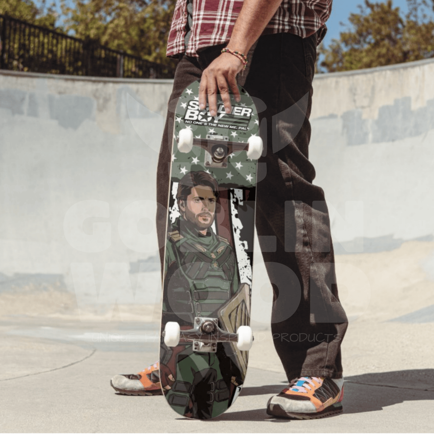 Soldier Boy - Skate Deck - The Boys Inspired - Goblin Wood Exclusive - Goblin Wood