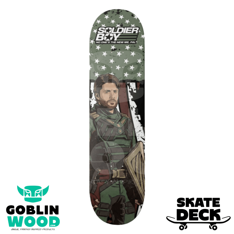 Soldier Boy - Skate Deck - The Boys Inspired - Goblin Wood Exclusive