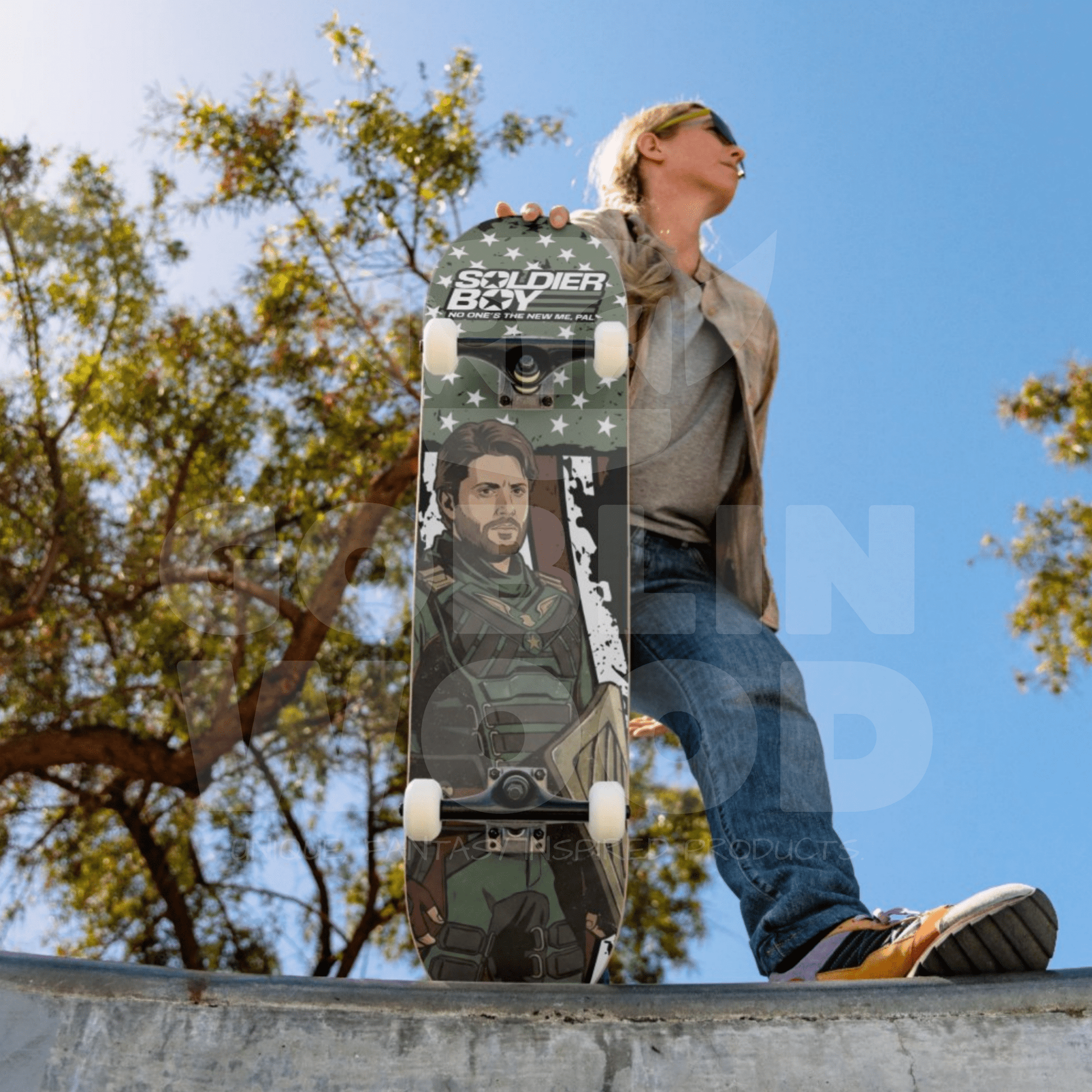 Soldier Boy - Skate Deck - The Boys Inspired - Goblin Wood Exclusive - Goblin Wood