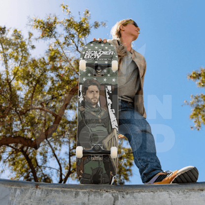 Soldier Boy - Skate Deck - The Boys Inspired - Goblin Wood Exclusive - Goblin Wood