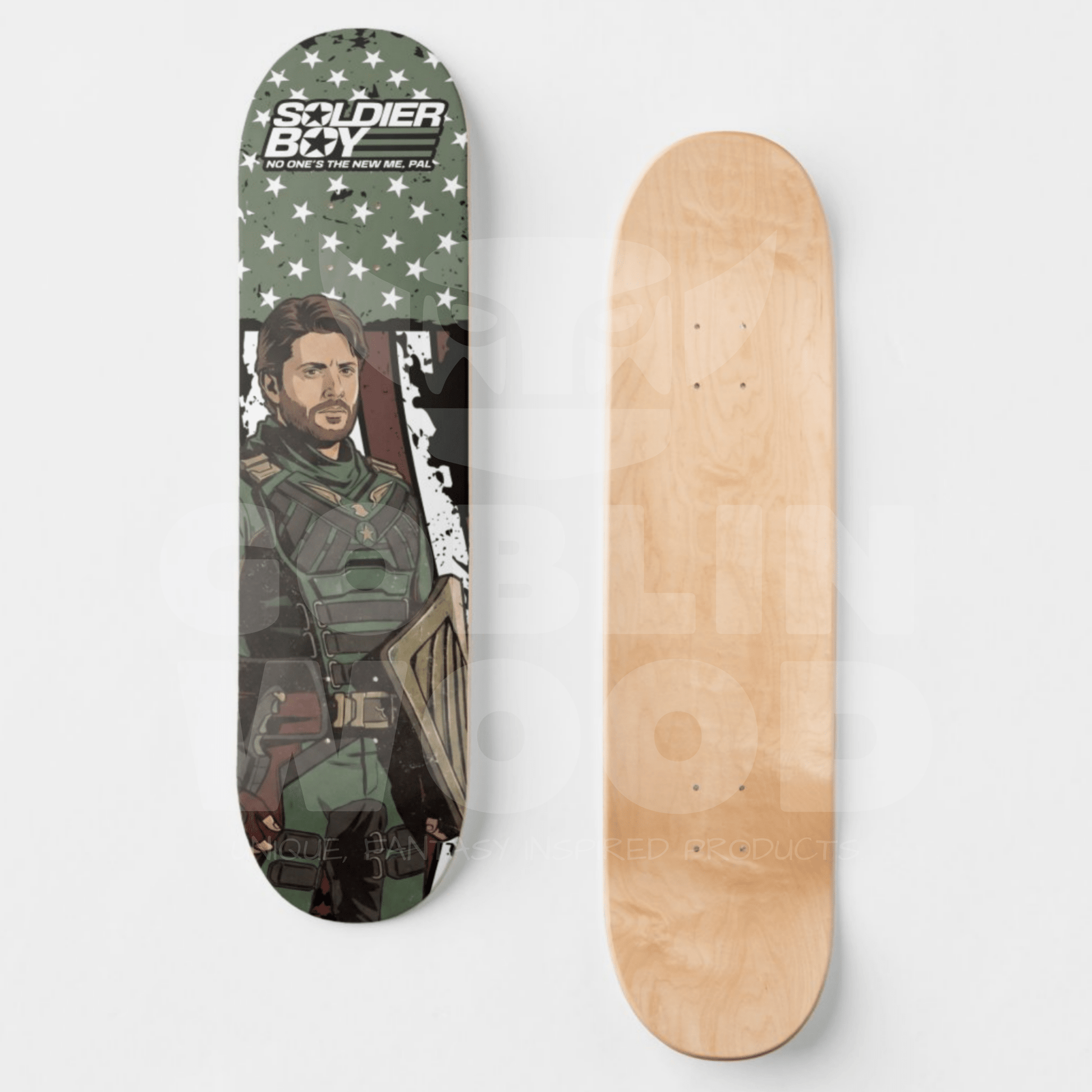 Soldier Boy - Skate Deck - The Boys Inspired - Goblin Wood Exclusive - Goblin Wood