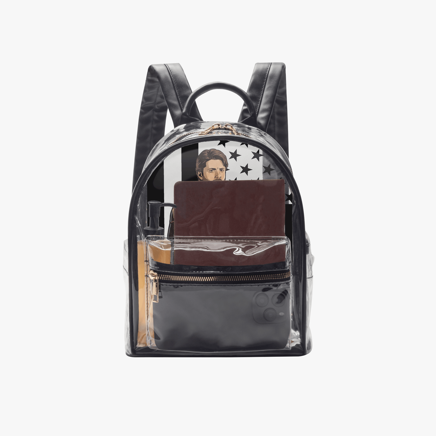 Soldier Boy - Transparent Festival Backpack - The Boys Inspired - Goblin Wood Exclusive - Goblin Wood