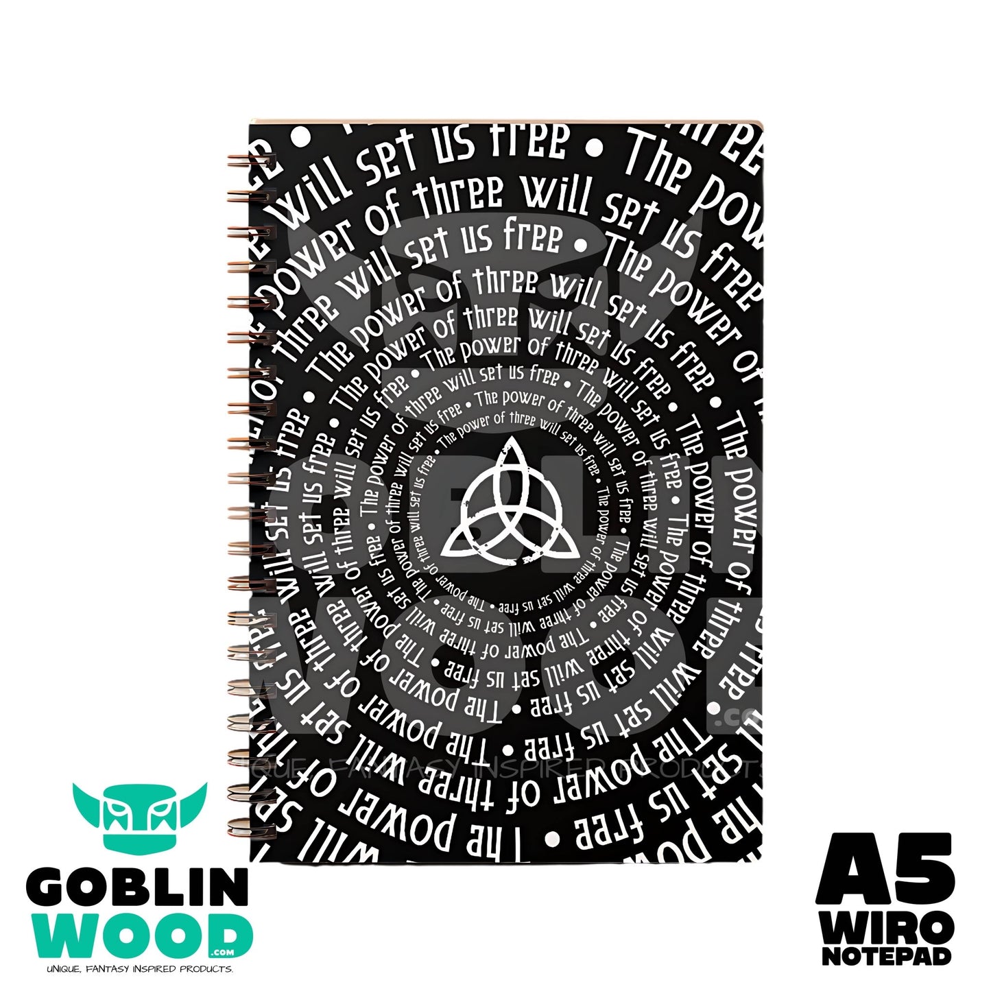 Spiral - A5 Lined Notebook -  - Goblin Wood Exclusive - Goblin Wood