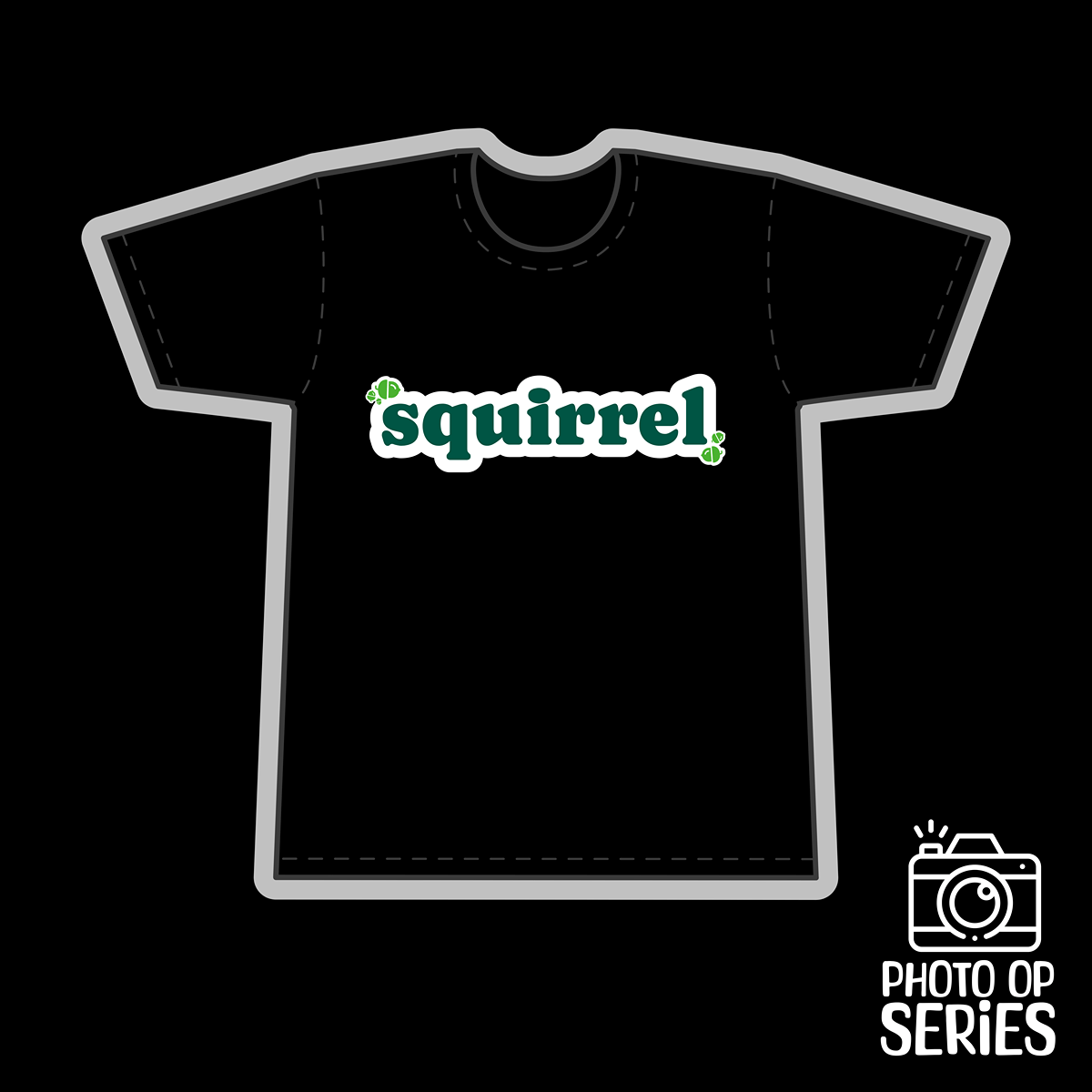 Squirrel - Photo Op Series Tee - Goblin Wood Exclusive - Goblin Wood
