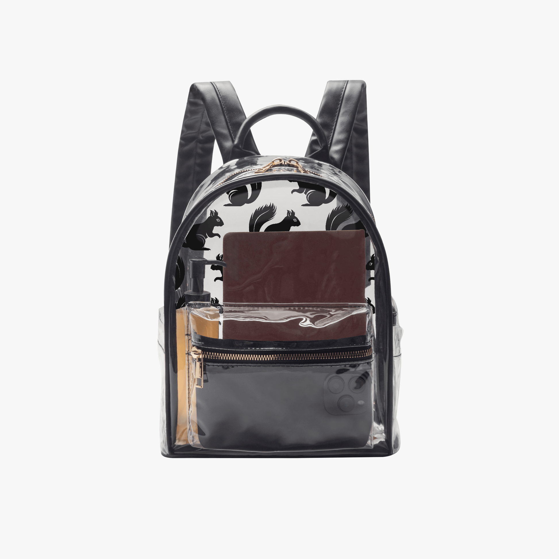Squirrel - Transparent Festival Backpack - Supernatural Inspired - Goblin Wood Exclusive - Goblin Wood
