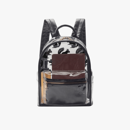 Squirrel - Transparent Festival Backpack - Supernatural Inspired - Goblin Wood Exclusive - Goblin Wood