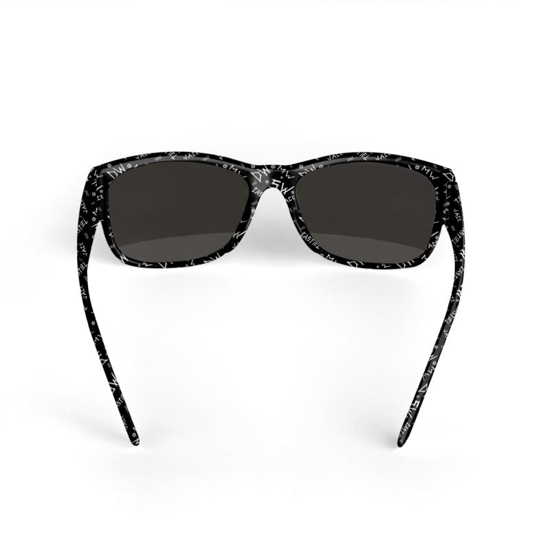 Initials (Black) - AOP Sunglasses - Goblin Wood Exclusive