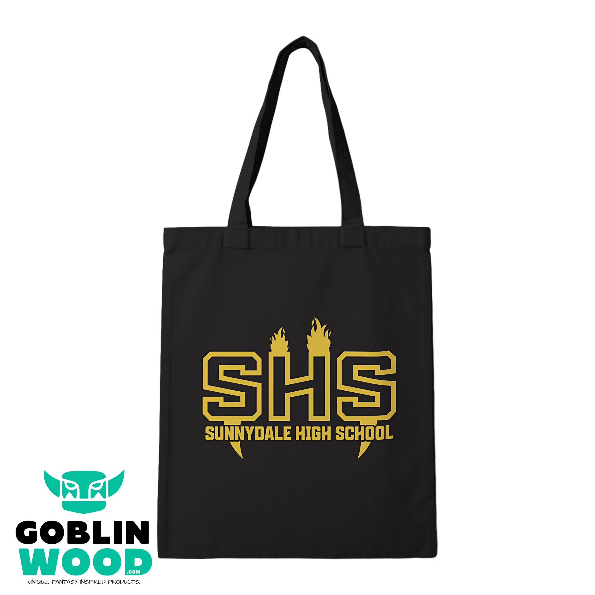 Sunnydale High - Black Tote Bag - Angel - Goblin Wood Exclusive - Goblin Wood