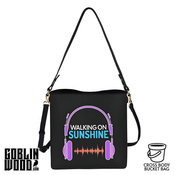 Sunshine - Cross Body Bucket Bag  - Supernatural Inspired - Goblin Wood Exclusive