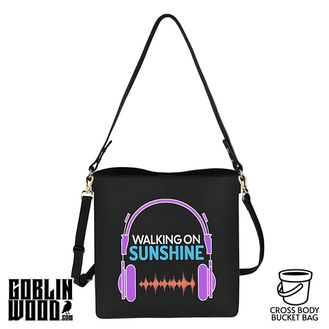 Sunshine - Cross Body Bucket Bag  - Supernatural Inspired - Goblin Wood Exclusive