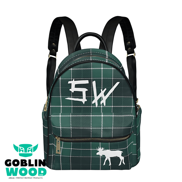 SW Plaid - Mini Backpack - Supernatural Inspired - Goblin Wood Exclusive - Goblin Wood