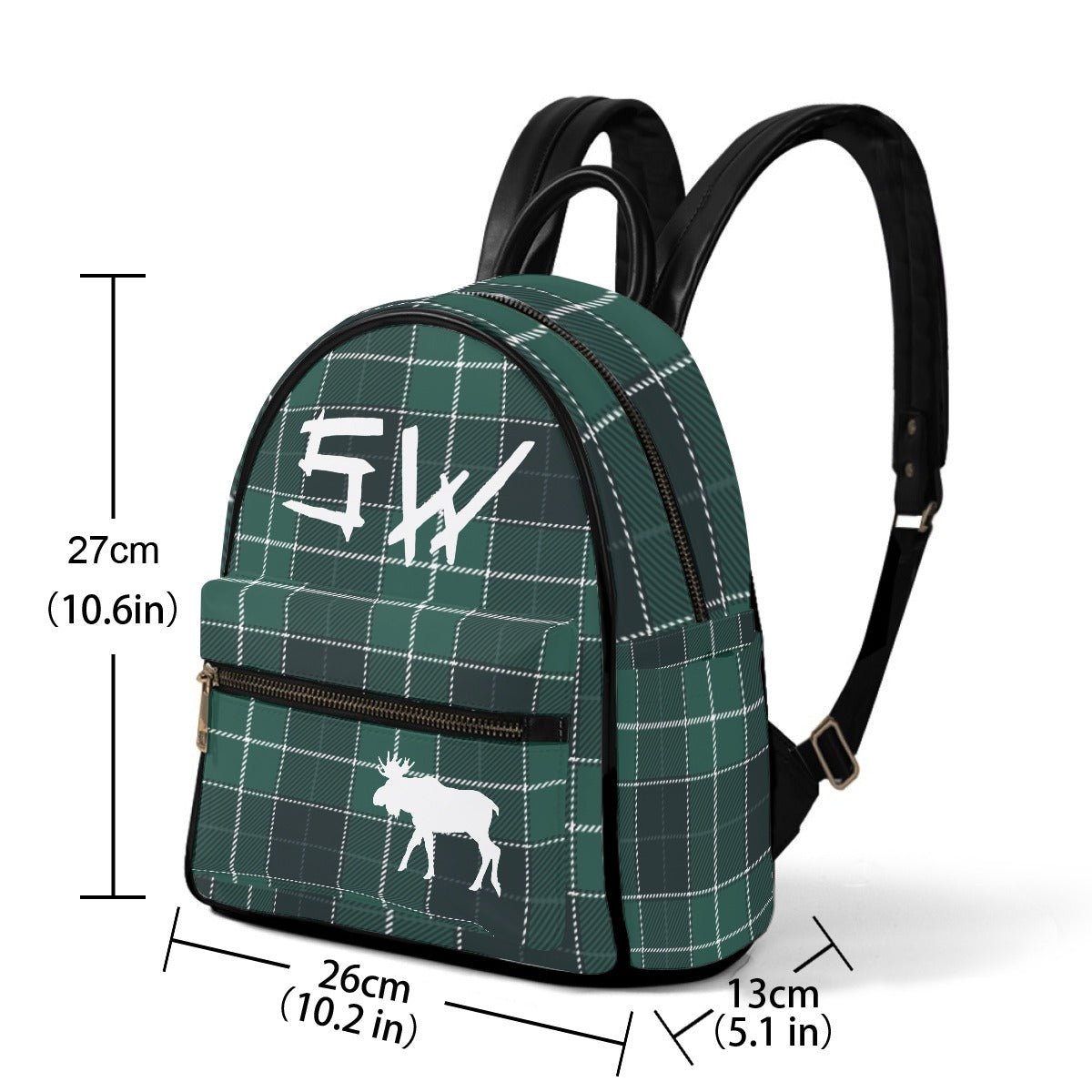 SW Plaid - Mini Backpack - Supernatural Inspired - Goblin Wood Exclusive - Goblin Wood