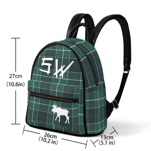 SW Plaid - Mini Backpack - Supernatural Inspired - Goblin Wood Exclusive - Goblin Wood