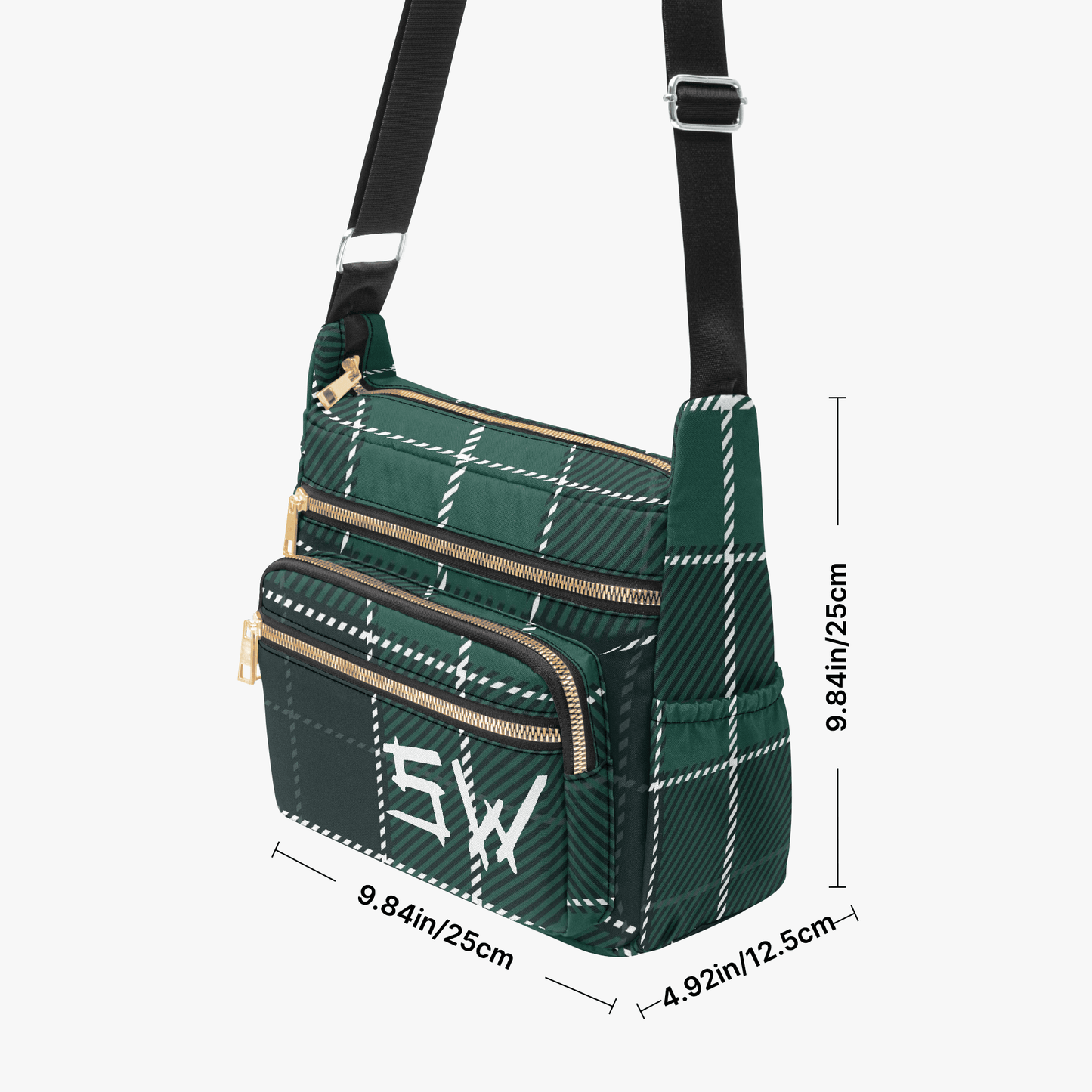 SW Plaid - Multi Pocket Crossbody - Supernatural Inspired - Goblin Wood Exclusive - Goblin Wood