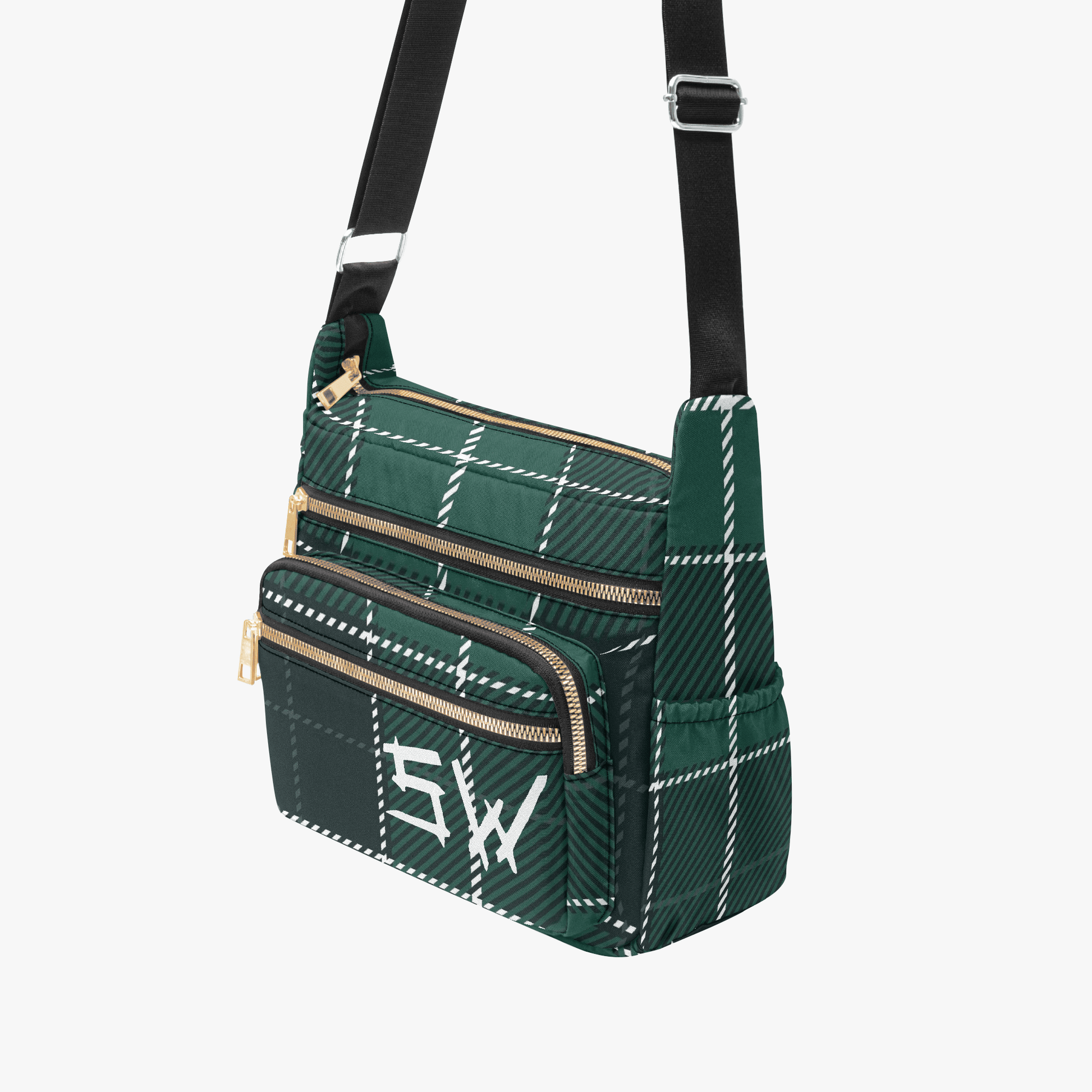 SW Plaid - Multi Pocket Crossbody - Supernatural Inspired - Goblin Wood Exclusive - Goblin Wood