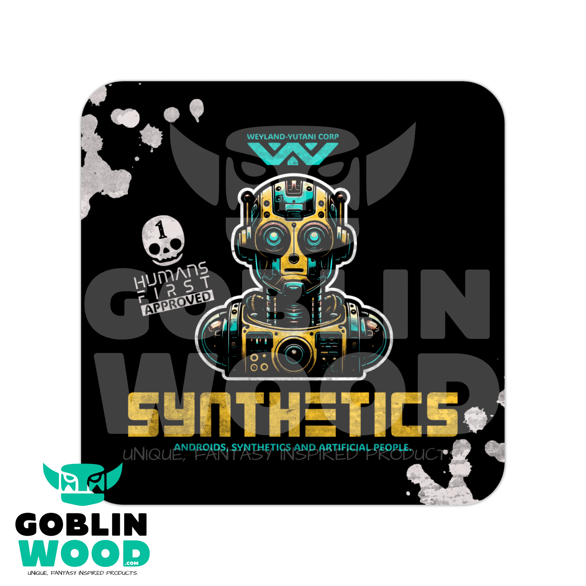 Synthetics - Drinks Coaster -  - Goblin Wood Exclusive - Goblin Wood