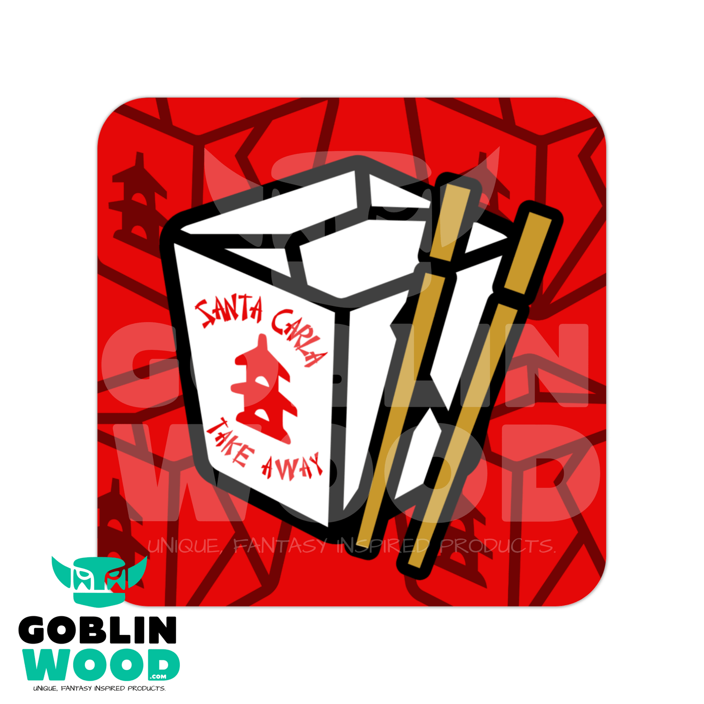 Take Away - Drinks Coaster - The Lost Boys Inspired - Goblin Wood Exclusive - Goblin Wood