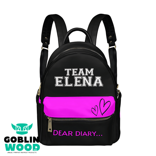 Team Elena - Mini Backpack - TVD Inspired - Goblin Wood Exclusive - Goblin Wood