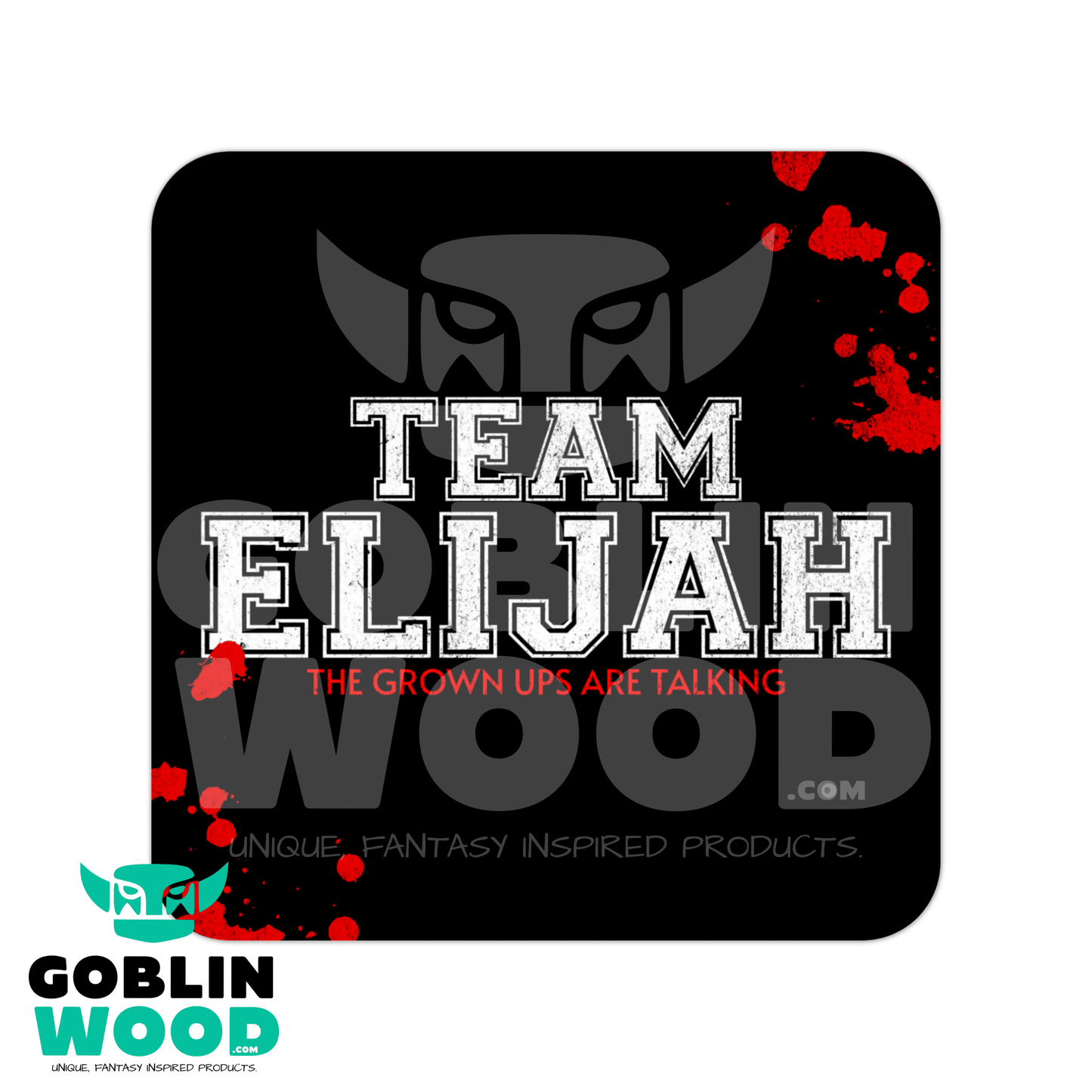 Team Elijah - Varsity Drinks Coaster -  - Goblin Wood Exclusive - Goblin Wood