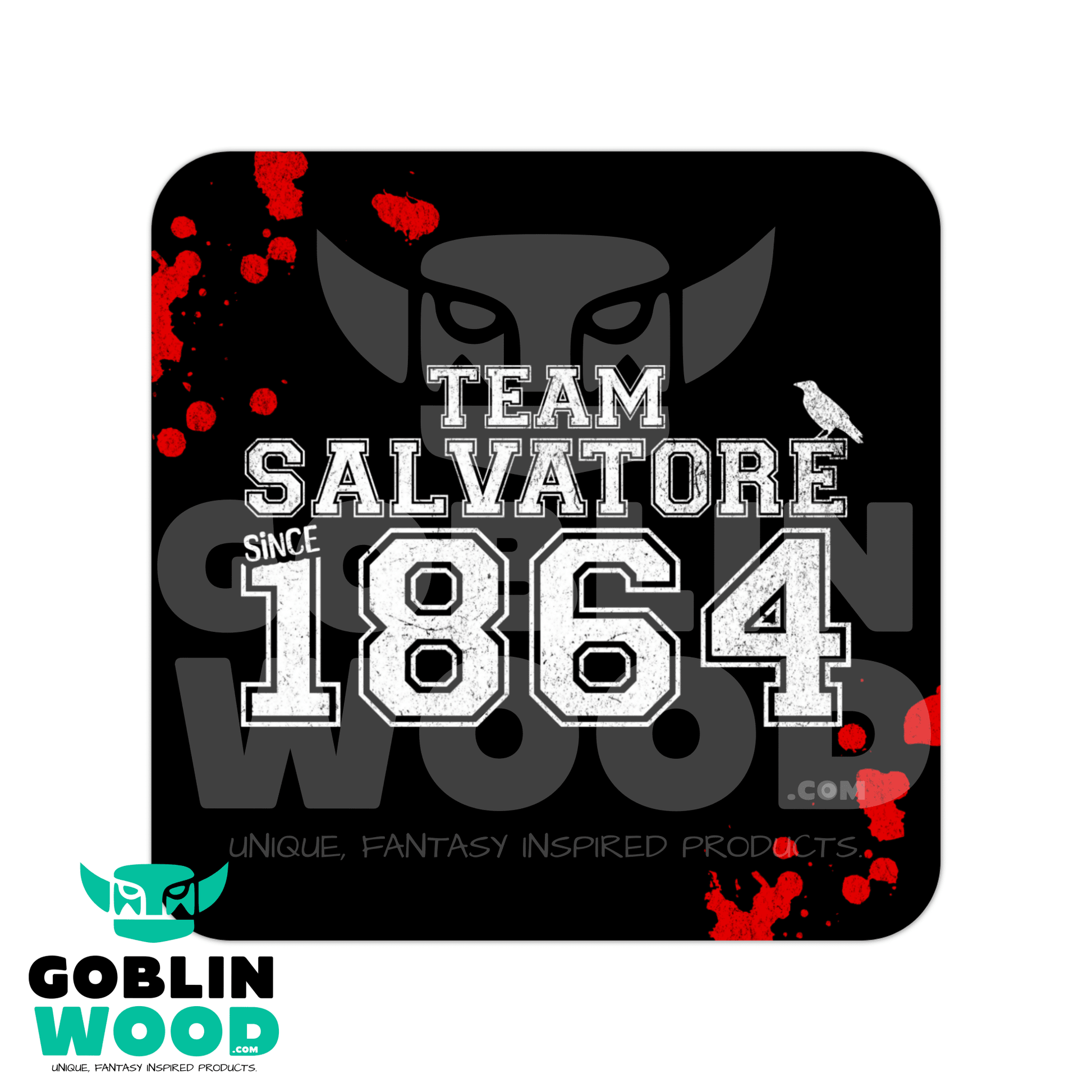 Team Salvatore - Varsity Drinks Coaster -  - Goblin Wood Exclusive - Goblin Wood