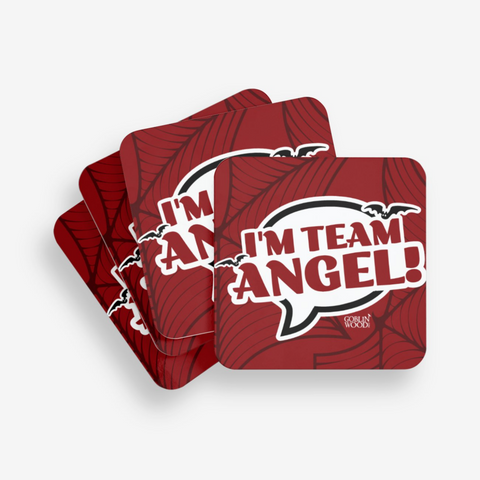 I'm Team Angel! Coaster - Buffy Inspired