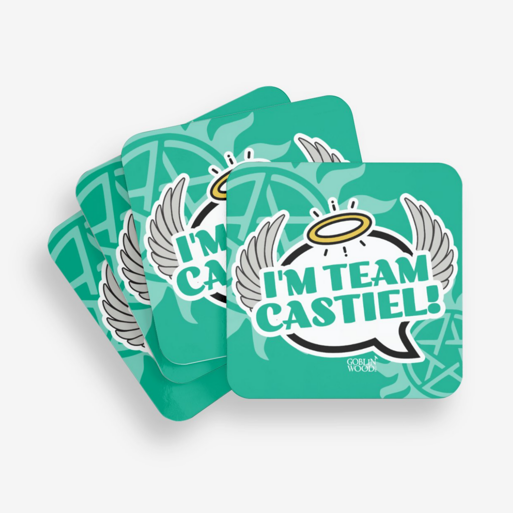 I'm Team Castiel! Coaster - Supernatural Inspired