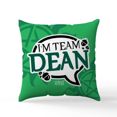 I'm Team Dean! Scatter Cushion - Supernatural Inspired Goblin Wood Exclusive