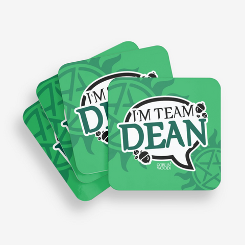 I'm Team Dean! Coaster - Supernatural Inspired