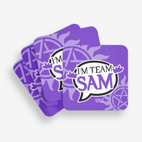 I'm Team Sam! Coaster - Supernatural Inspired