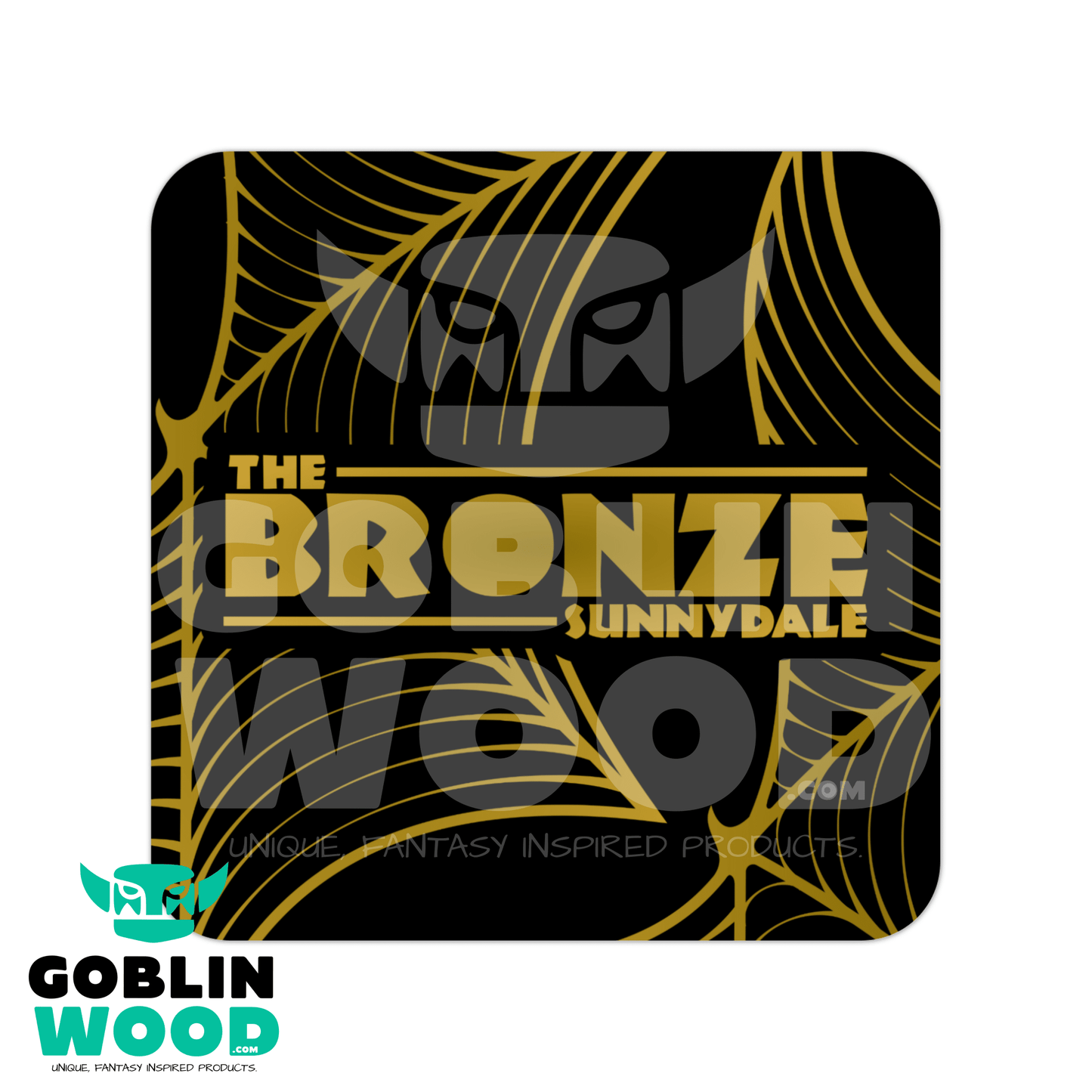 The Bronze - Drinks Coaster - Angel - Goblin Wood Exclusive - Goblin Wood