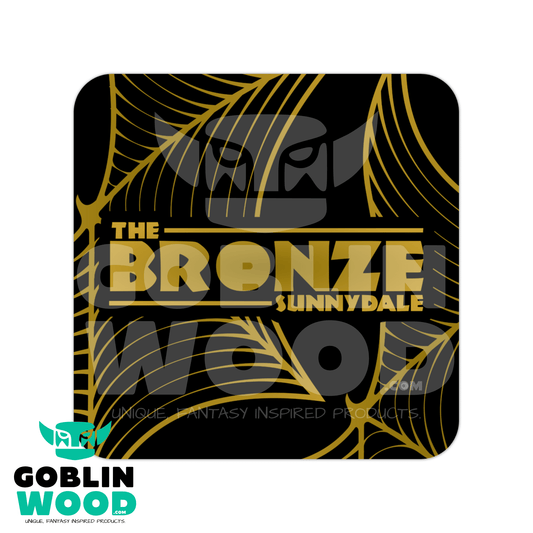 The Bronze - Drinks Coaster - Buffy Inspired - Goblin Wood Exclusive - Goblin Wood